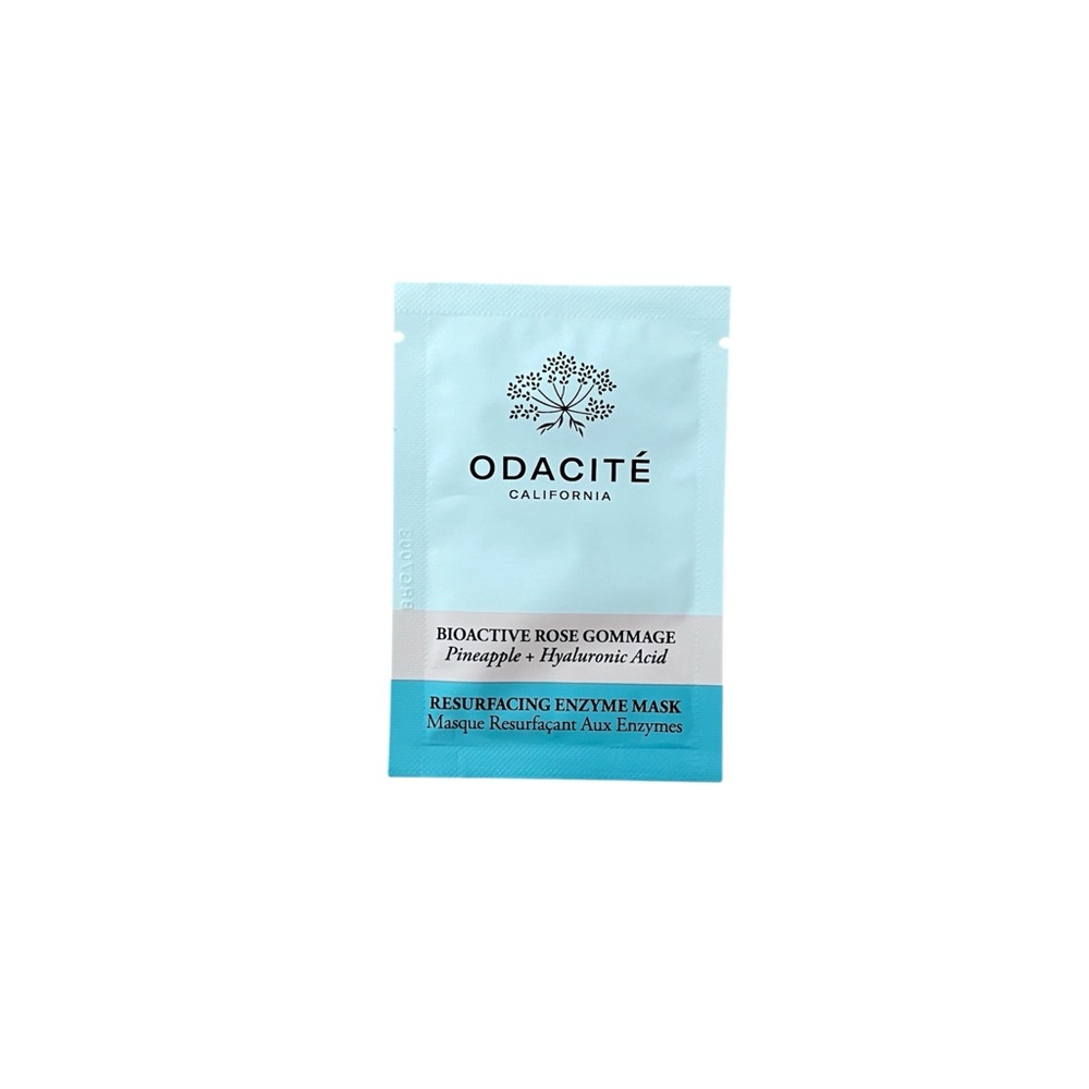 Odacité Bio active Rose Gommage Pineapple + Hyaluronic Acid Sample 3 ml | New